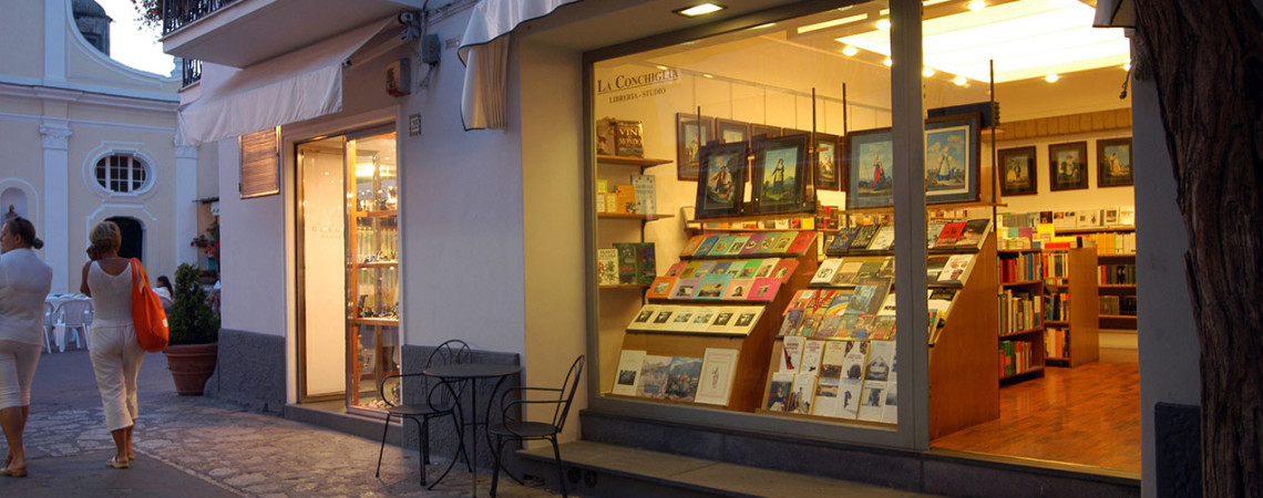 Libreria La Conchiglia, via Orlandi, 205 - 80071 Anacapri
